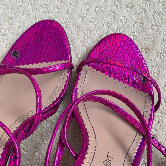 JEAN-MICHEL CAZABAT Fuchsia Heels - Picture 6 of 10